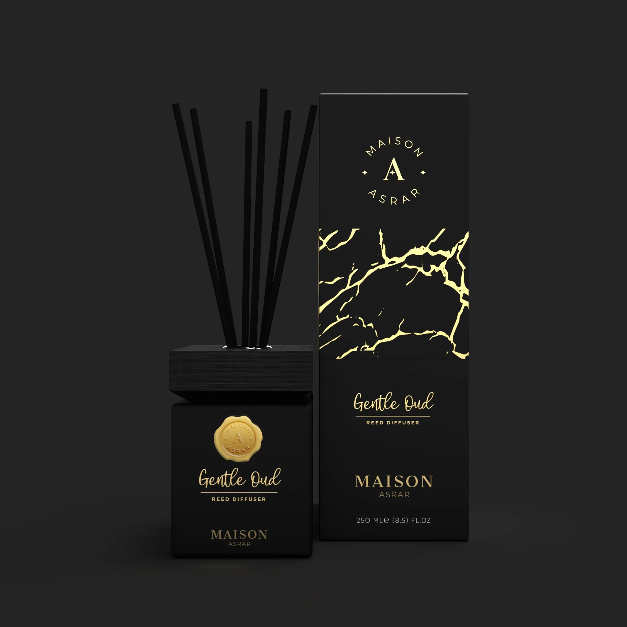 GENTLE OUD - REED DIFFUSER 250 ML - Image 3